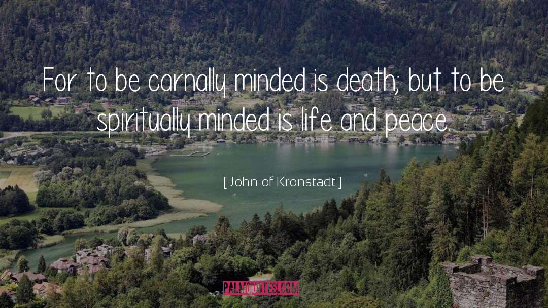 Beginning Of Life quotes by John Of Kronstadt