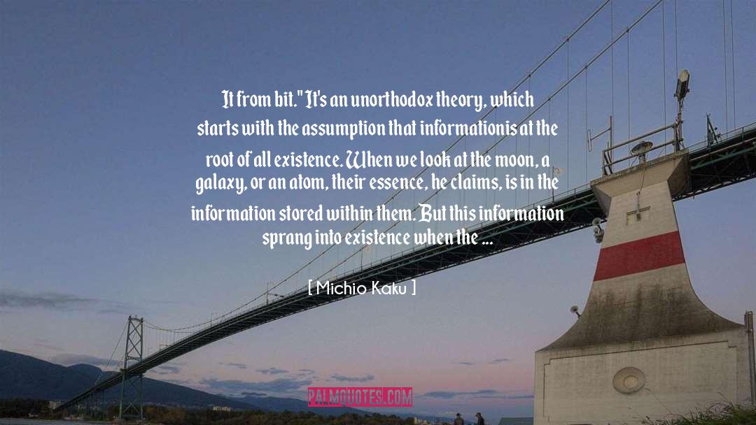 Beginning Of The Universe quotes by Michio Kaku