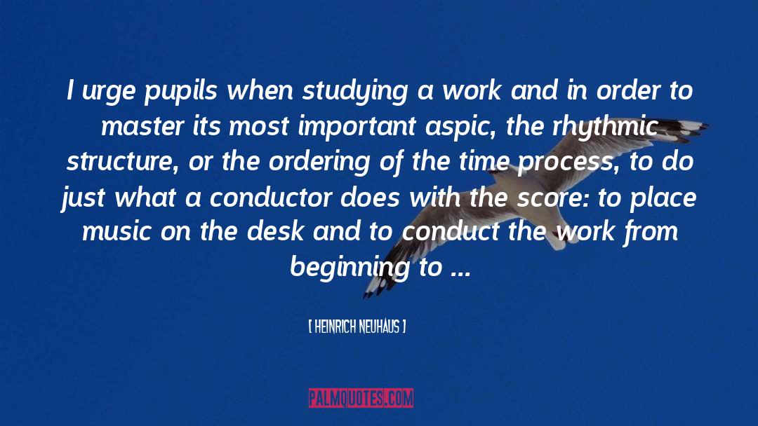 Beginning quotes by Heinrich Neuhaus
