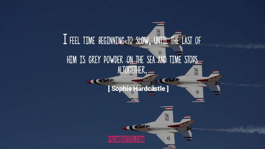 Beginning quotes by Sophie Hardcastle