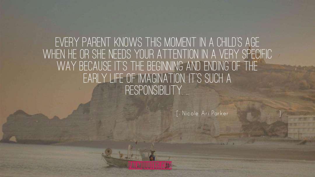 Beginnings And Endings quotes by Nicole Ari Parker