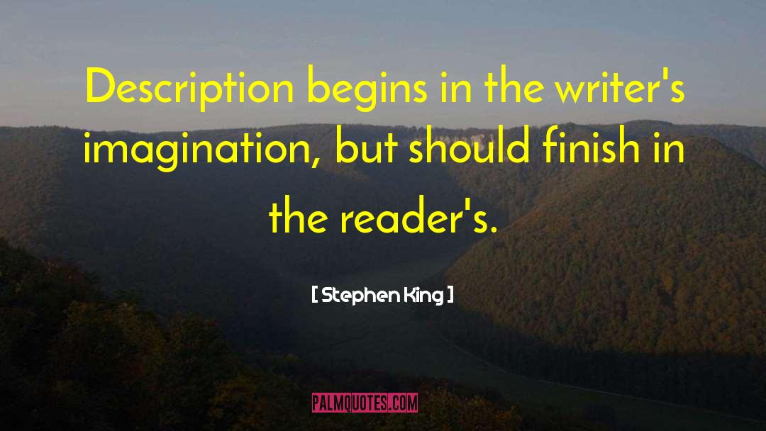 Begins The Magic quotes by Stephen King