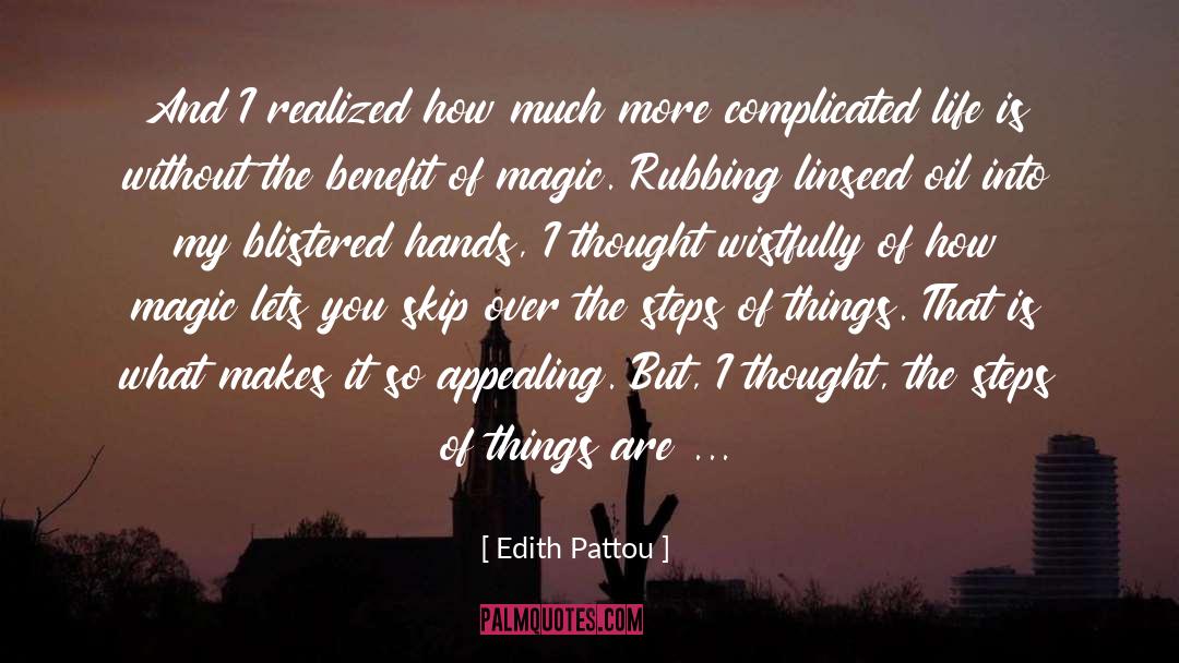 Begins The Magic quotes by Edith Pattou