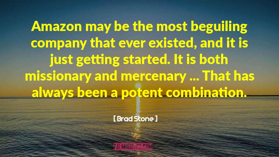 Beguiling quotes by Brad Stone