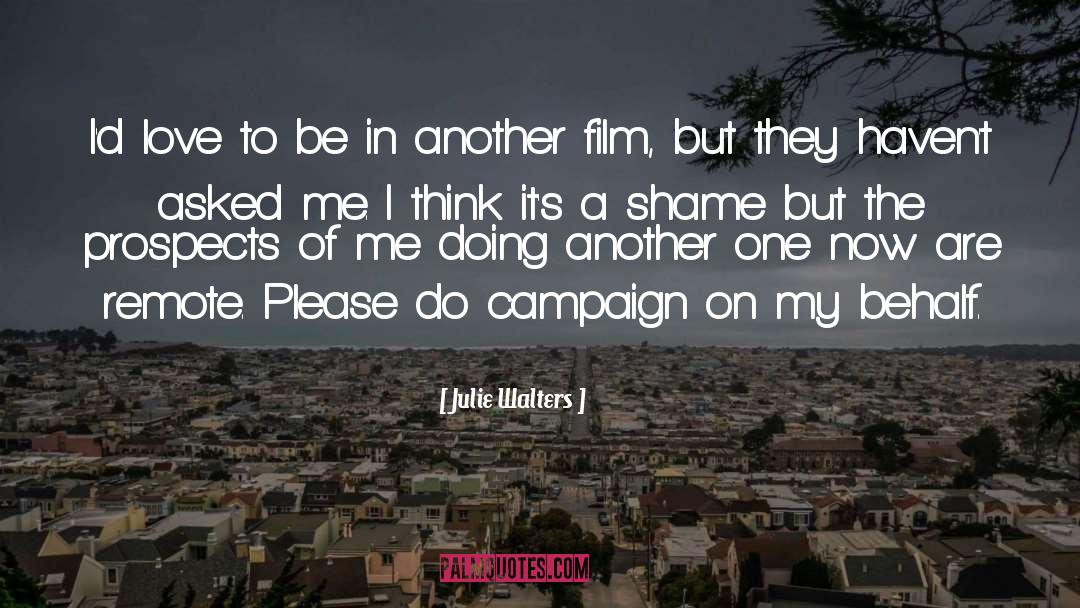 Behalf quotes by Julie Walters