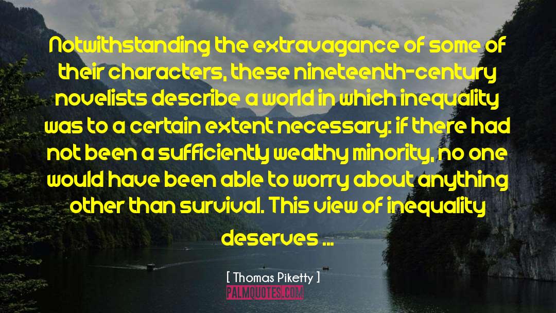 Behalf quotes by Thomas Piketty