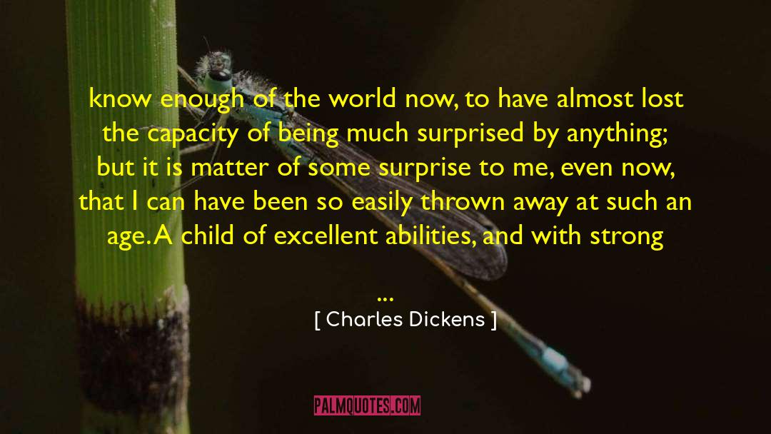 Behalf quotes by Charles Dickens