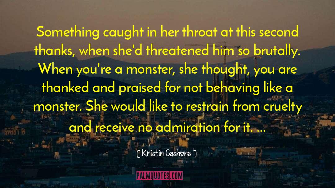 Behaving quotes by Kristin Cashore