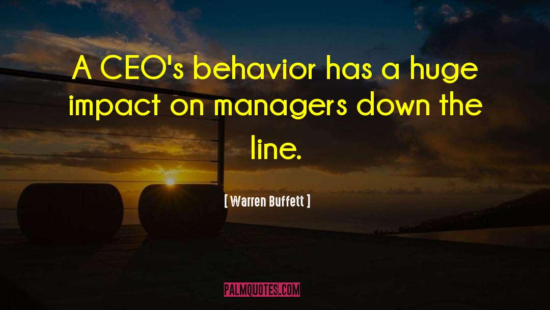 Behavior Analytic quotes by Warren Buffett