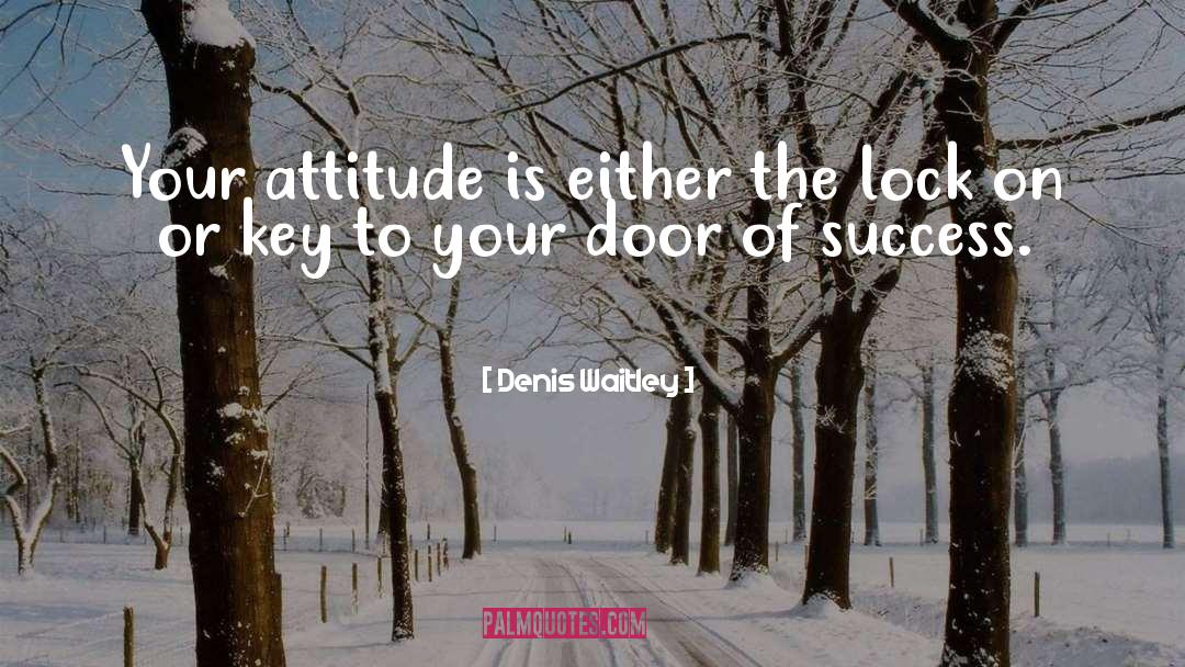 Behavior And Attitude quotes by Denis Waitley