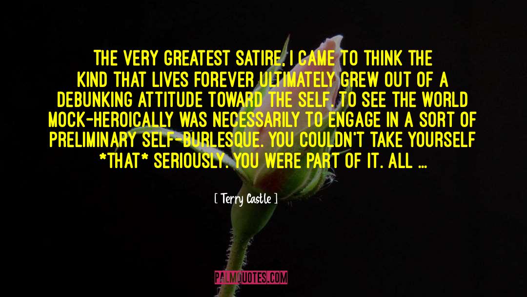 Behavior And Attitude quotes by Terry Castle