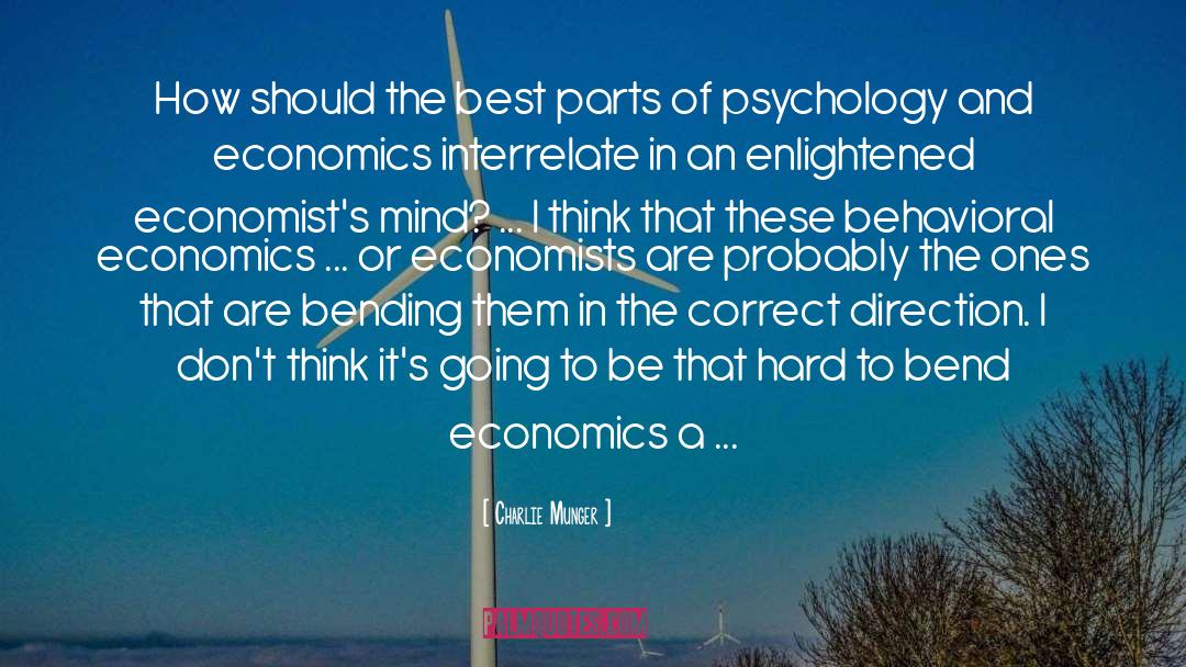 Behavioral Economics quotes by Charlie Munger