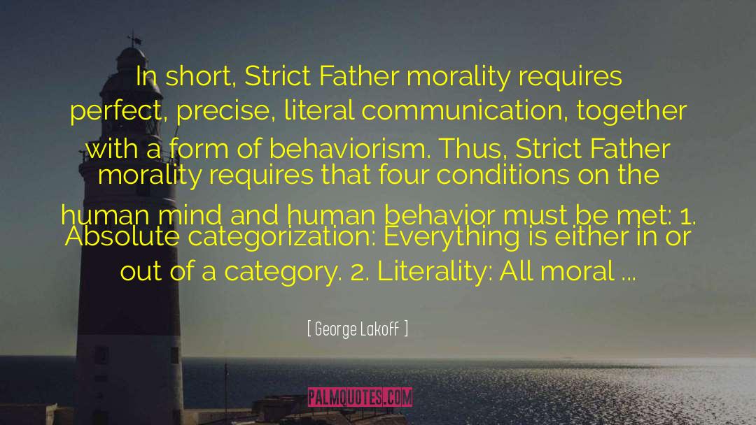 Behaviorism quotes by George Lakoff