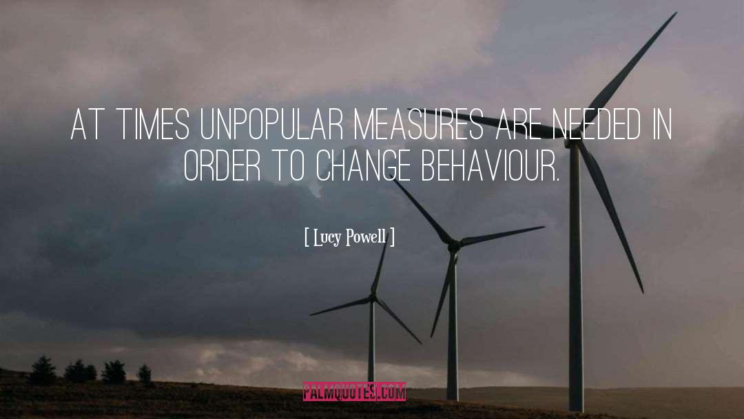 Behaviour Change quotes by Lucy Powell