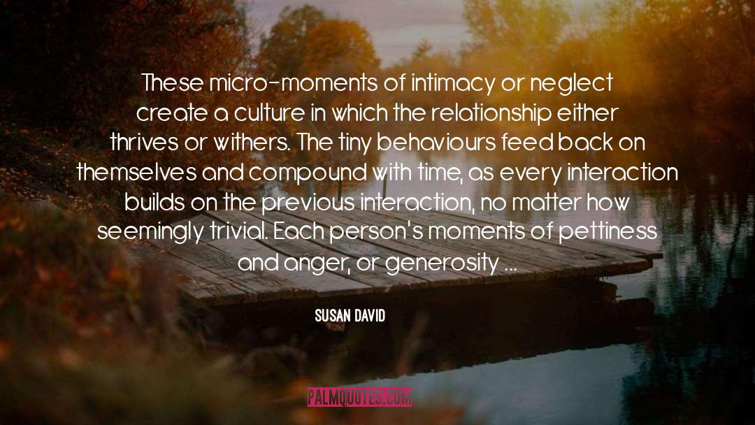 Behaviours quotes by Susan David