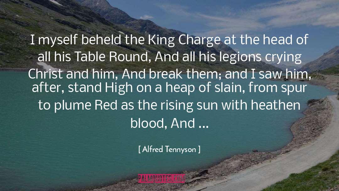 Beheld quotes by Alfred Tennyson