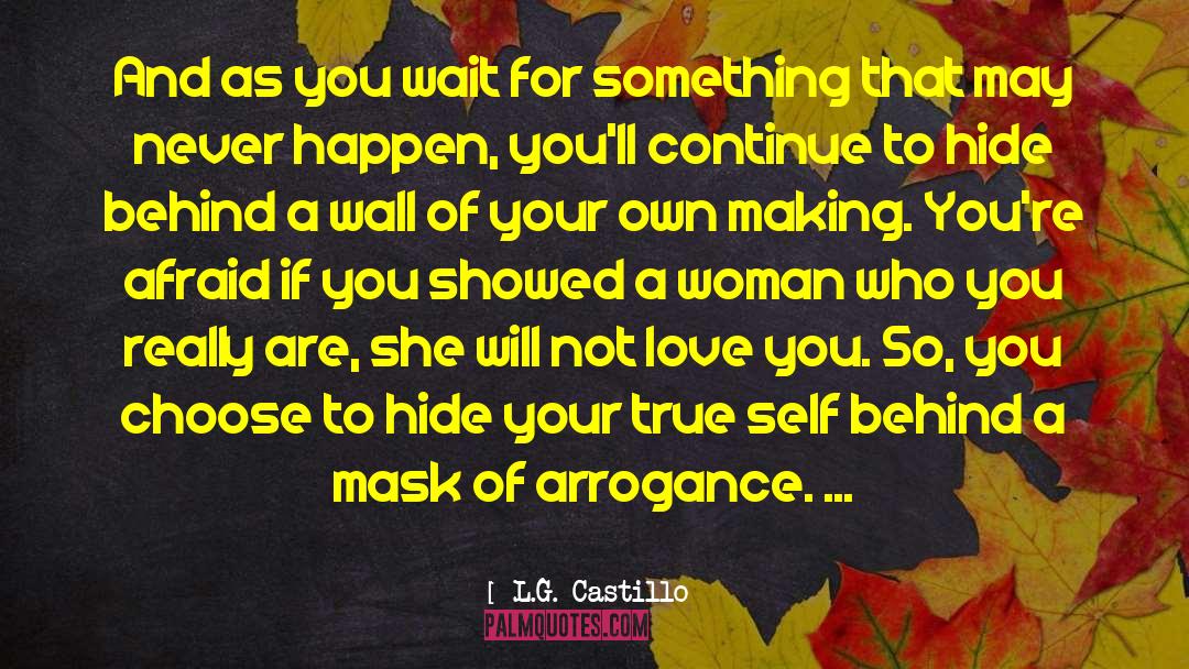 Behind A Mask quotes by L.G. Castillo