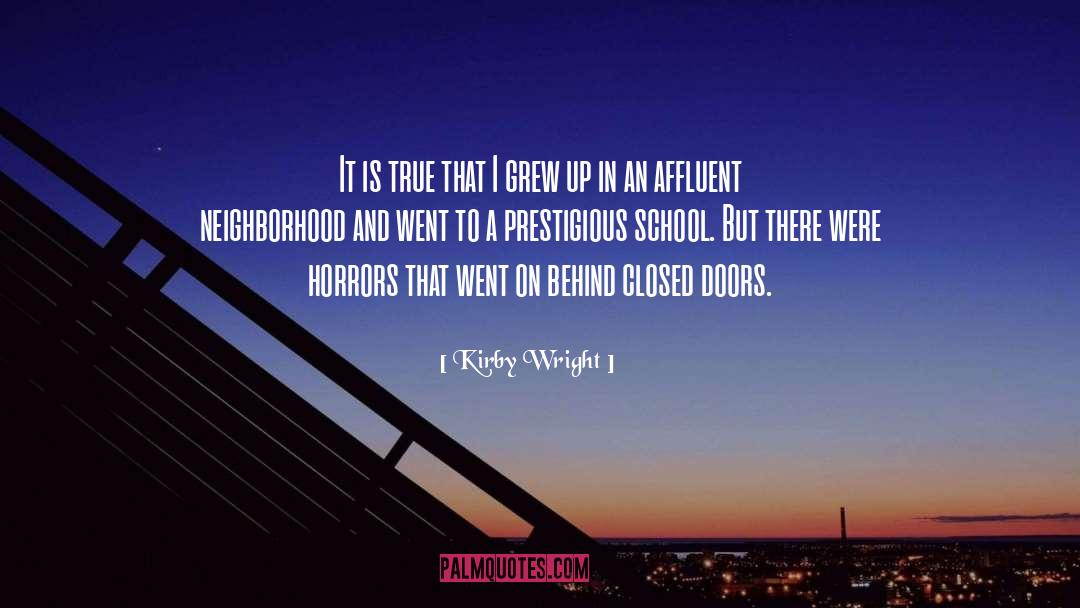 Behind Closed Doors quotes by Kirby Wright