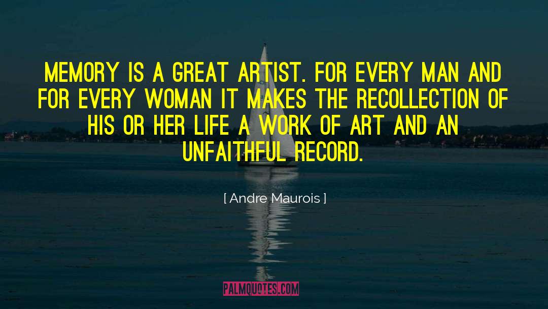 Behind Every Great Man quotes by Andre Maurois