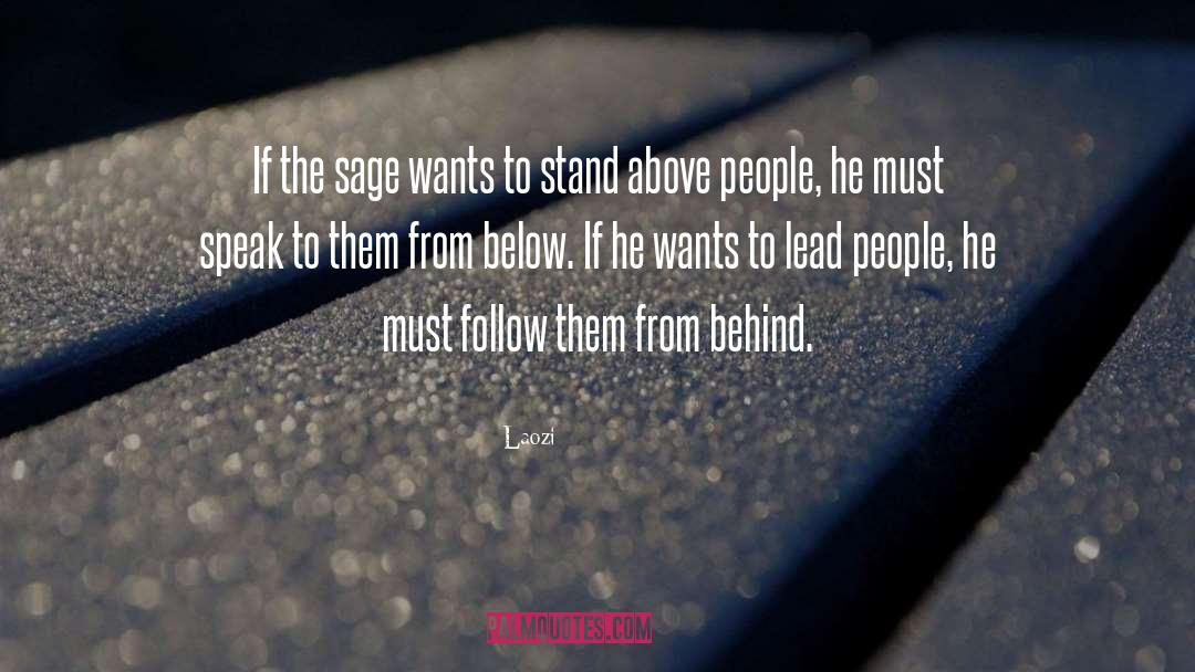 Behind quotes by Laozi