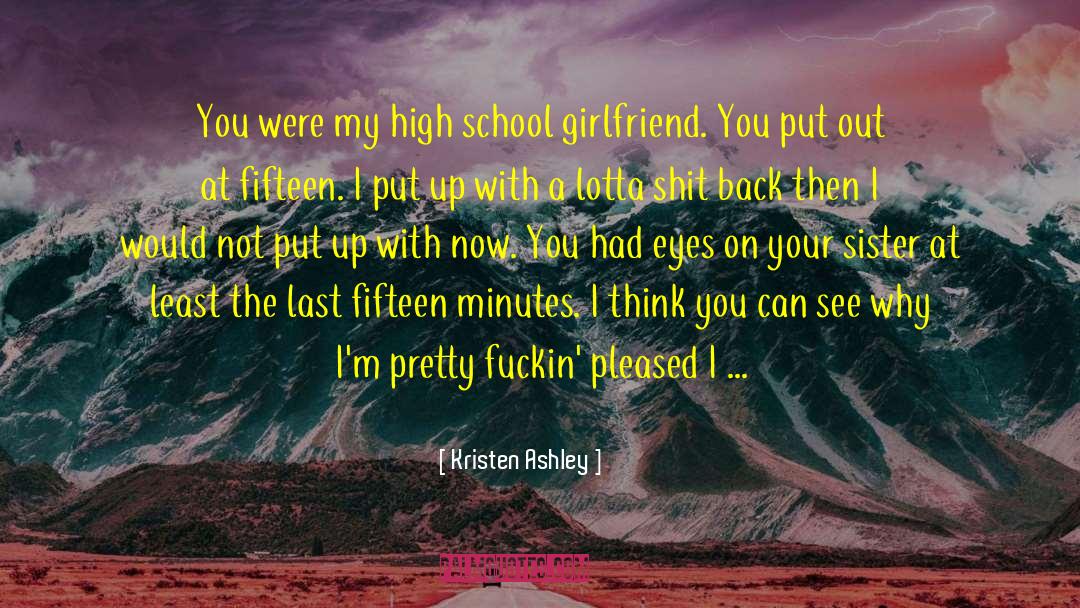 Behind The Smiles quotes by Kristen Ashley