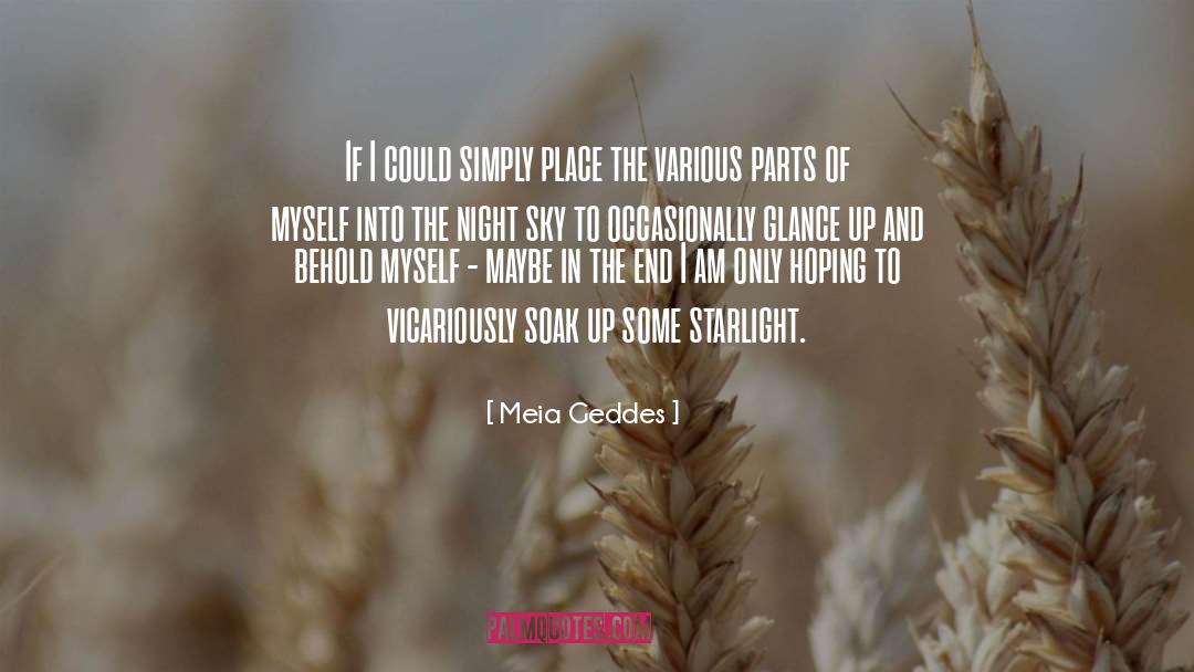 Behold quotes by Meia Geddes