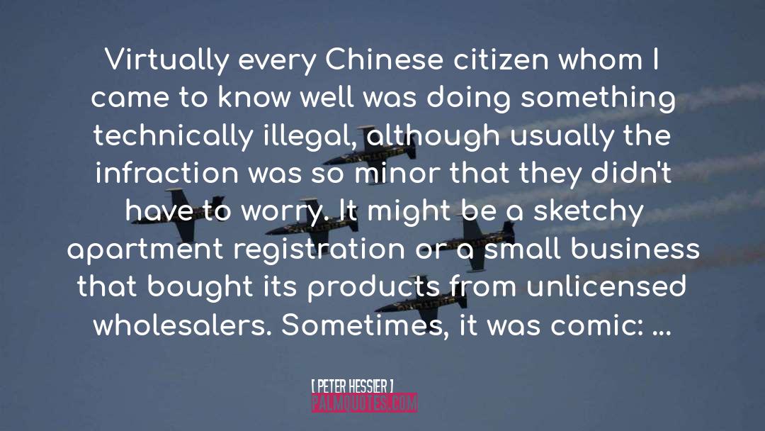 Beijing quotes by Peter Hessler
