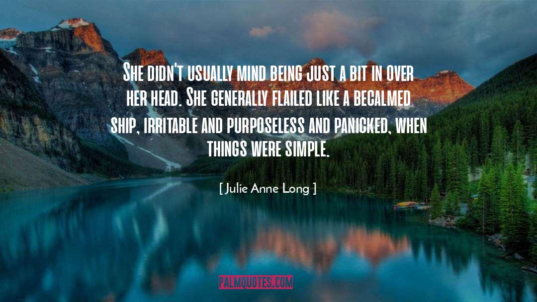 Being A Boss quotes by Julie Anne Long