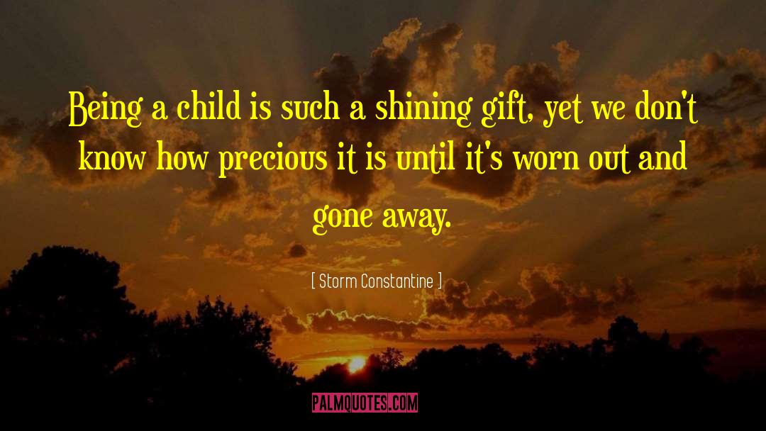 Being A Child quotes by Storm Constantine
