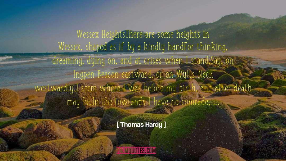 Being A Ghost quotes by Thomas Hardy