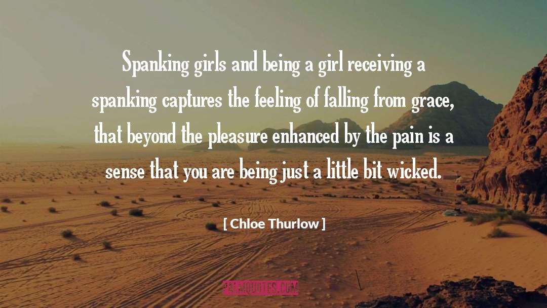 Being A Girl quotes by Chloe Thurlow