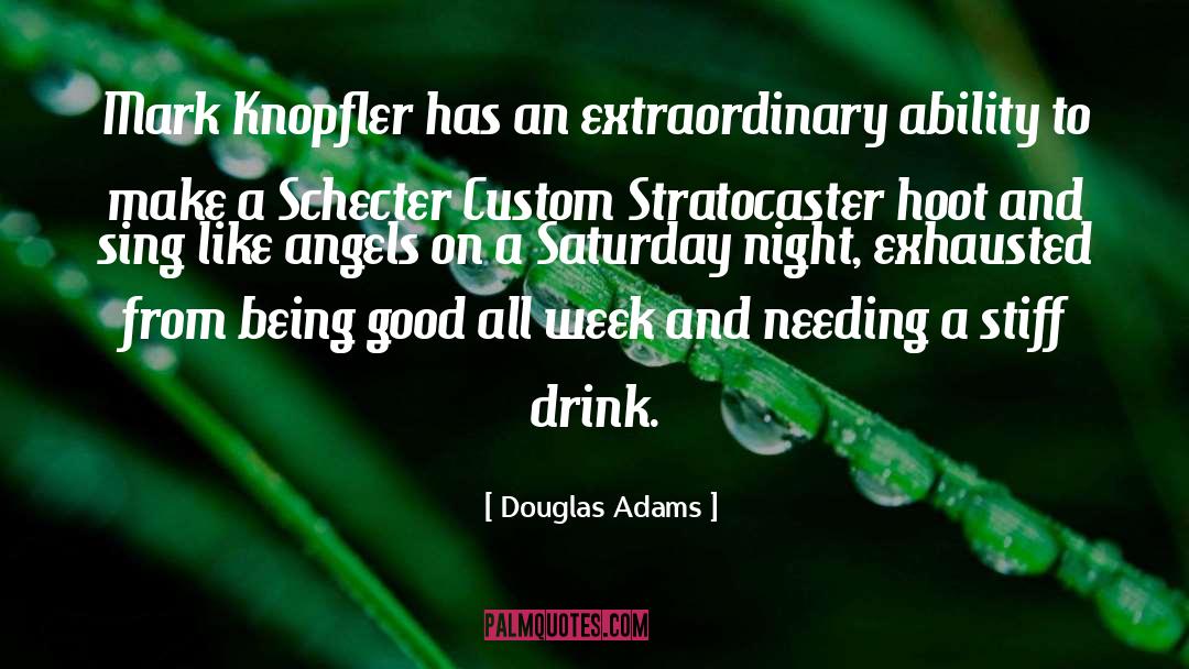 Being A Good Friend quotes by Douglas Adams