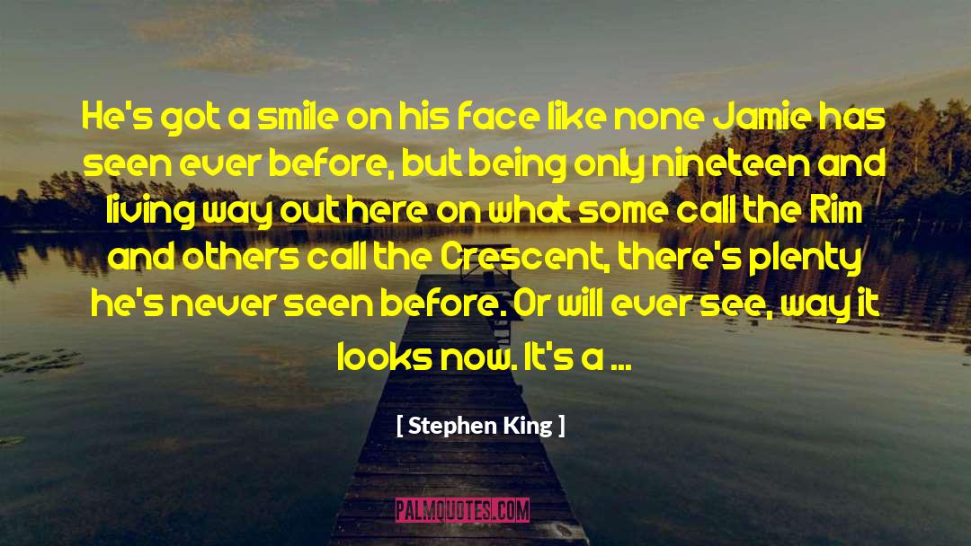 Being A Leader quotes by Stephen King