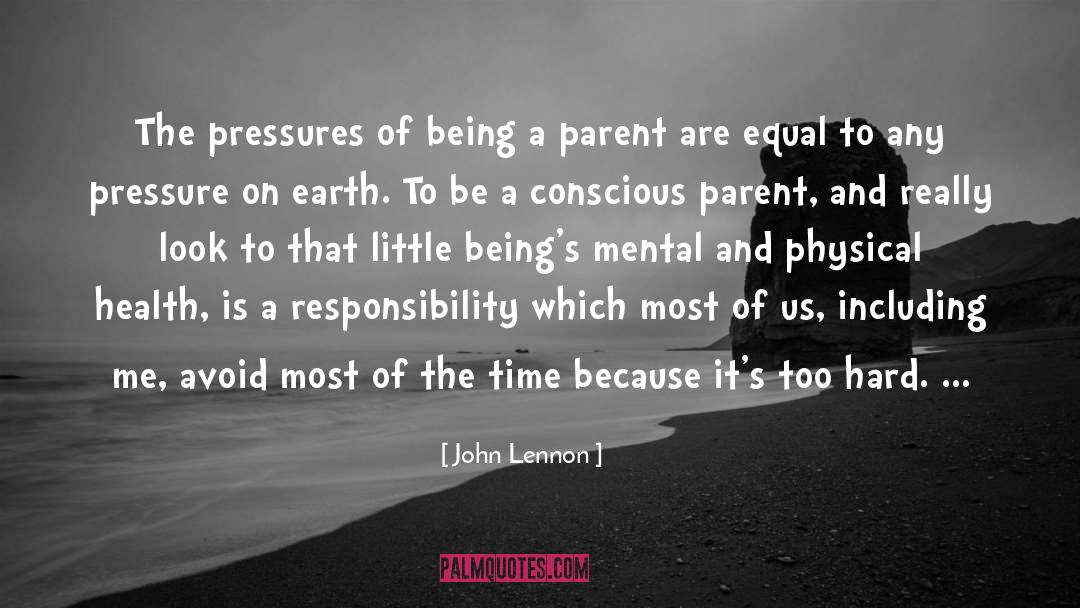 Being A Parent quotes by John Lennon