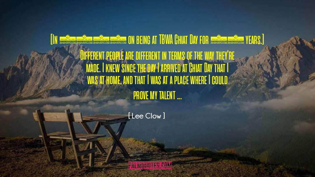 Being A Teacher quotes by Lee Clow