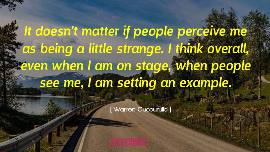 Being A Teacher quotes by Warren Cuccurullo