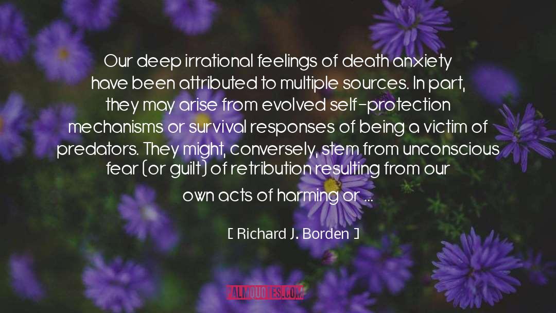 Being A Victim quotes by Richard J. Borden