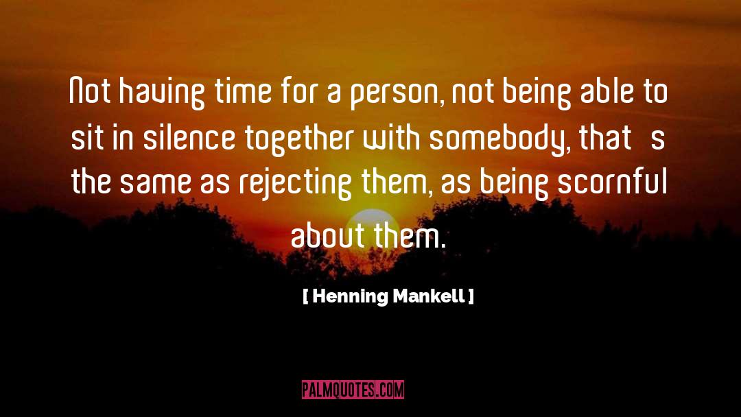 Being Able quotes by Henning Mankell