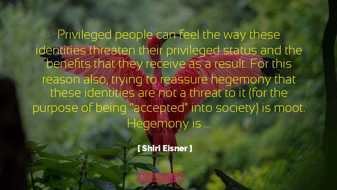 Being Accepted quotes by Shiri Eisner