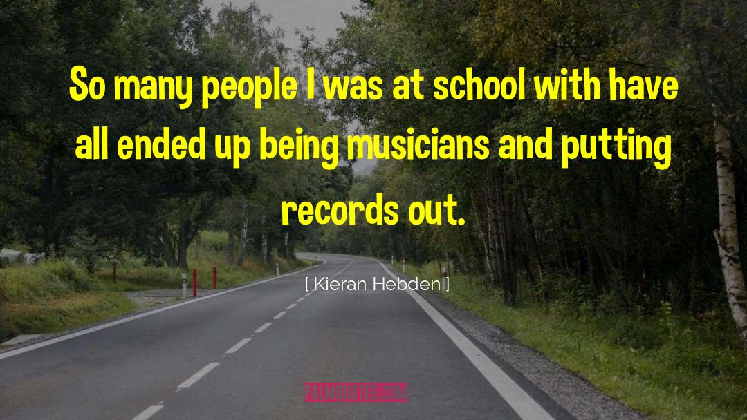 Being Accused quotes by Kieran Hebden