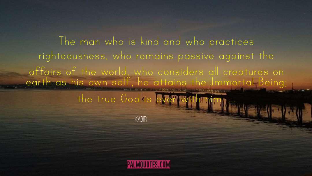 Being Accused quotes by Kabir