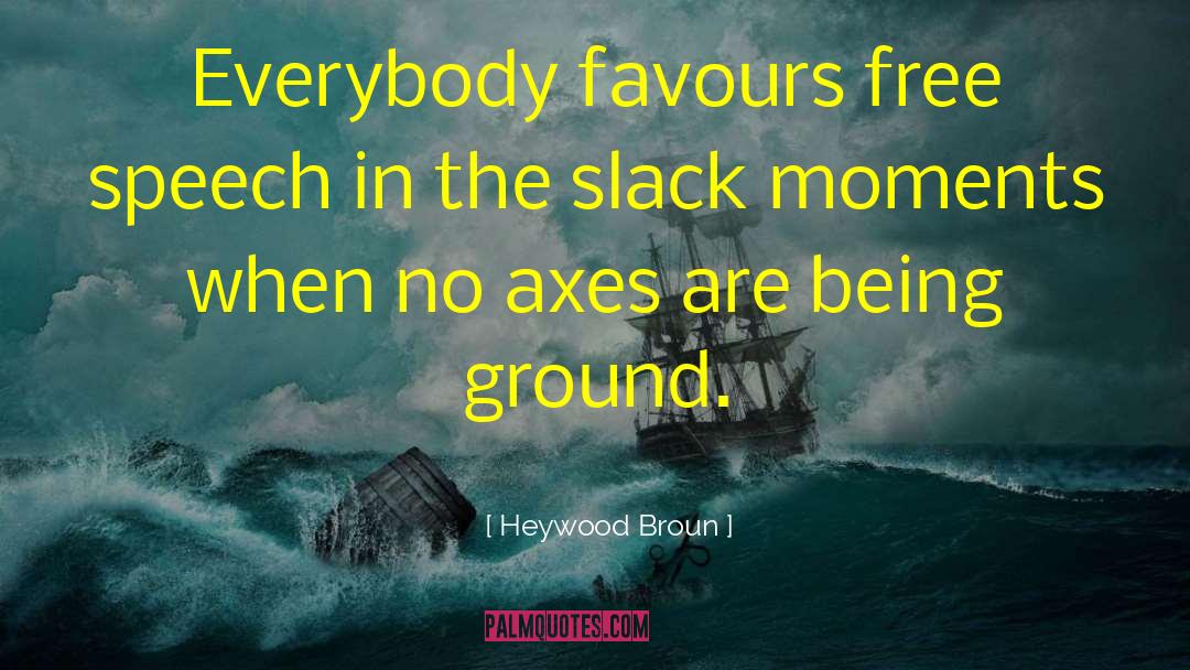 Being Active quotes by Heywood Broun