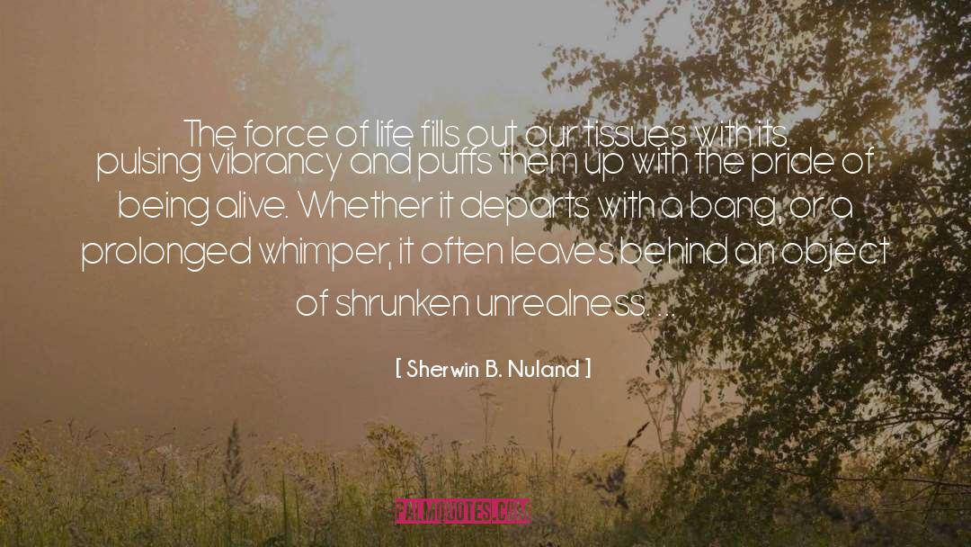 Being Alive quotes by Sherwin B. Nuland
