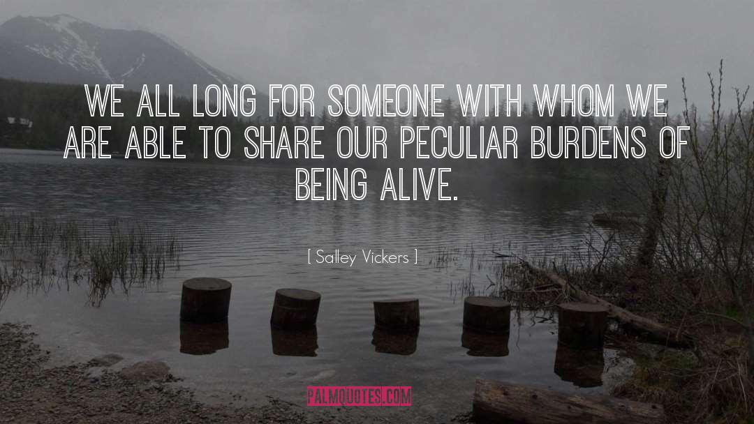 Being Alive quotes by Salley Vickers