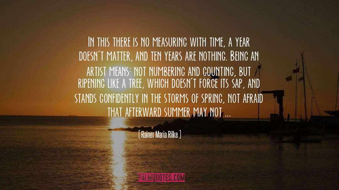 Being An Artist quotes by Rainer Maria Rilke