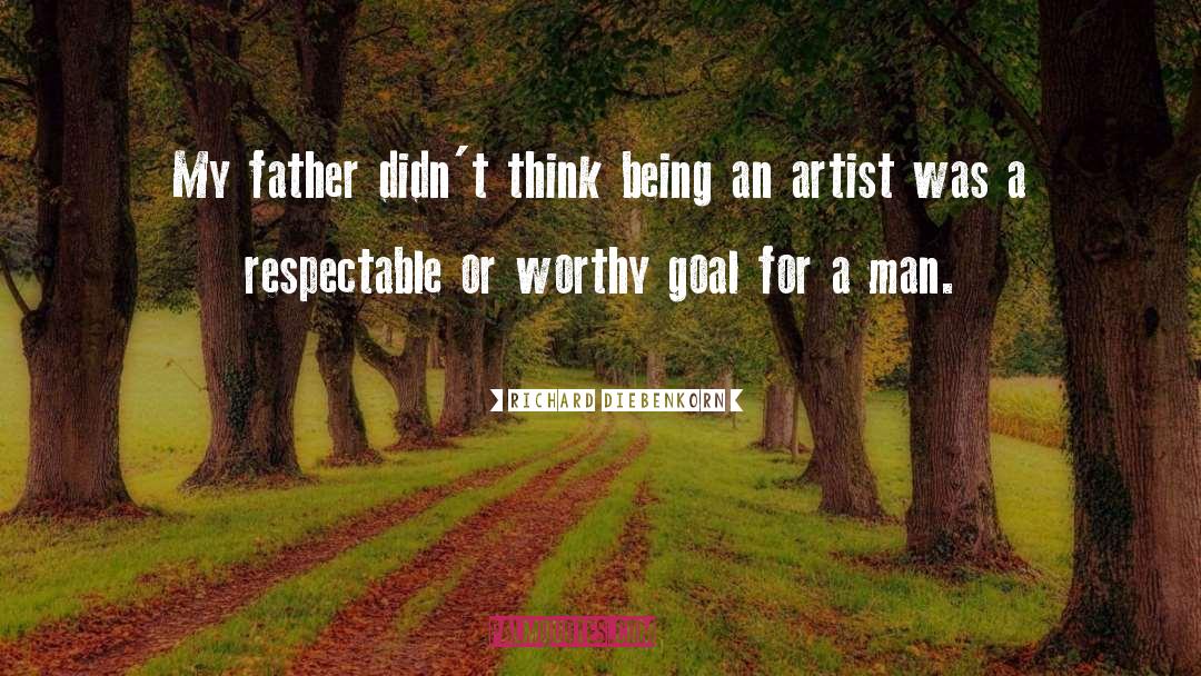Being An Artist quotes by Richard Diebenkorn