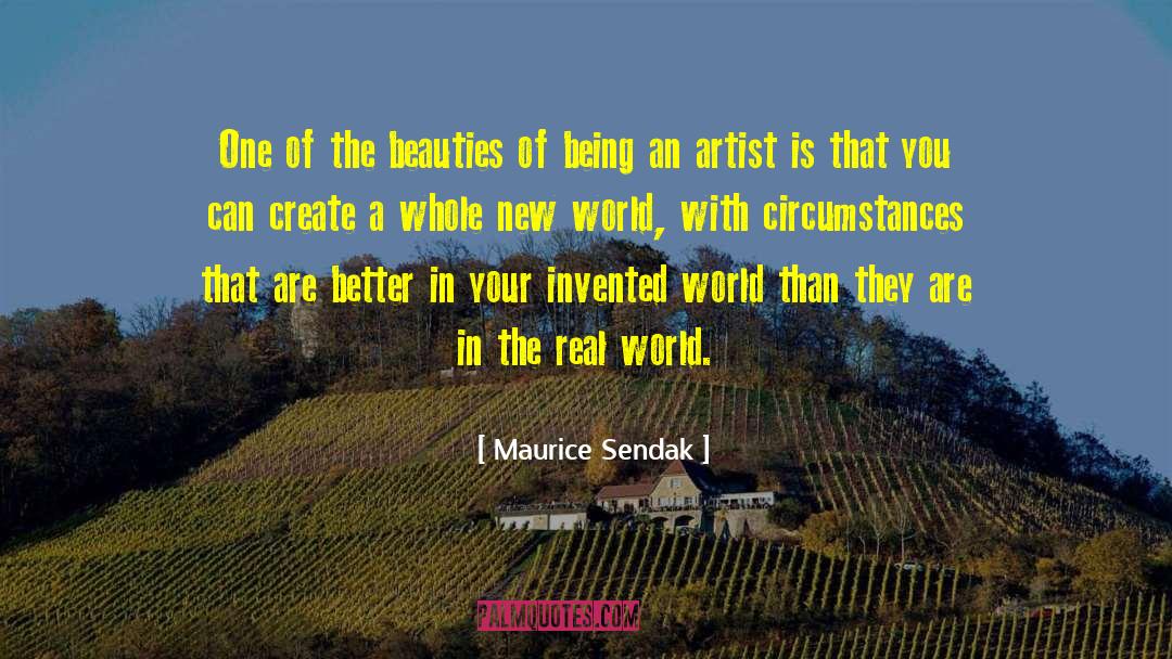 Being An Artist quotes by Maurice Sendak