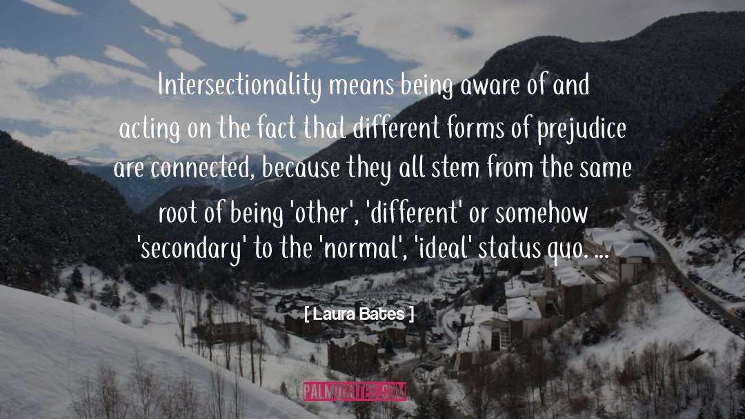 Being Aware quotes by Laura Bates