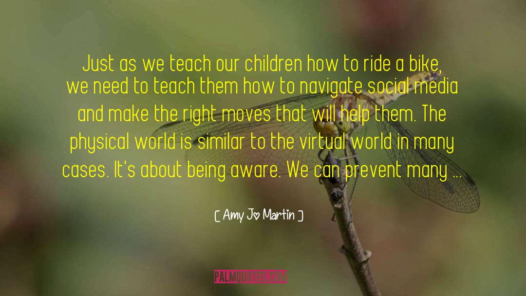 Being Aware quotes by Amy Jo Martin