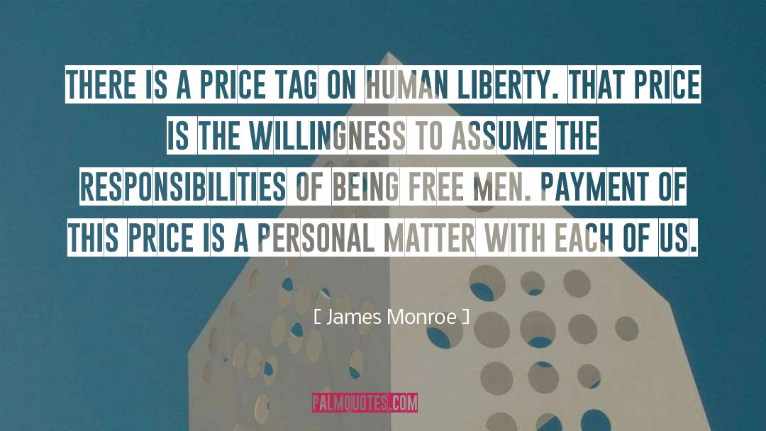 Being Barefoot quotes by James Monroe